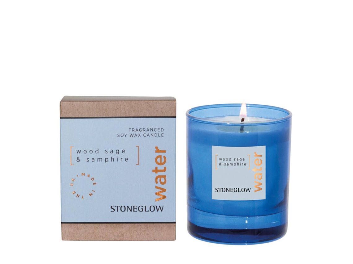 Vela Aromática Soja 20 Cl Azul 30 H