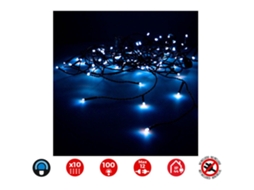 Edm Cortina 10 Tiras de Led 2X1 M
