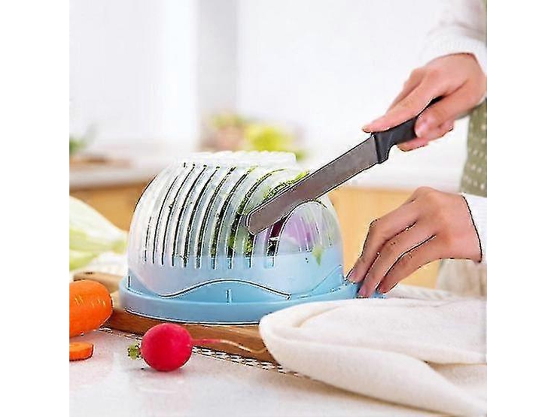 Máquina De Fazer Saladas Em 60 Segundos, Cortador De Saladas, Fácil De Preparar, Saudável E Fresco. Everley891