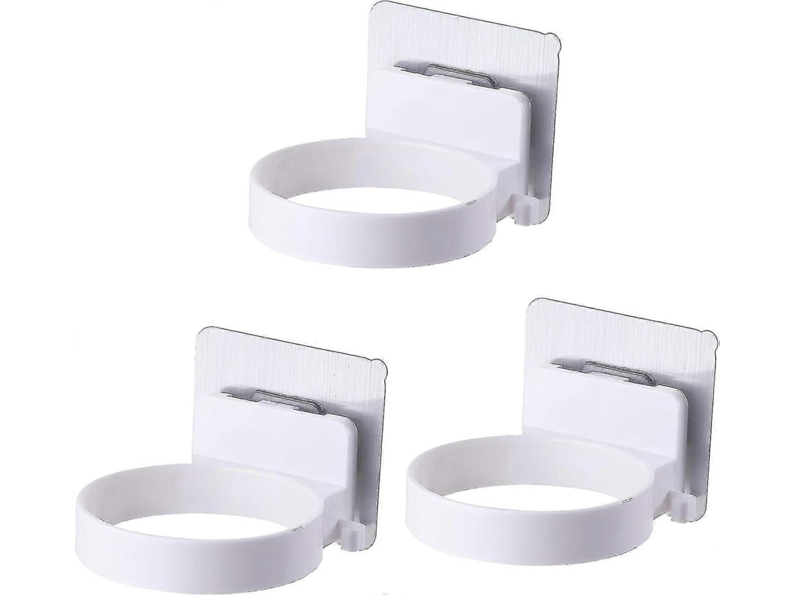Suporte de Parede para Secador Cabelo T 3pcs, Cabelo, Prateleira Ca Belo com Ventosa Autoadesiv GOKOCO