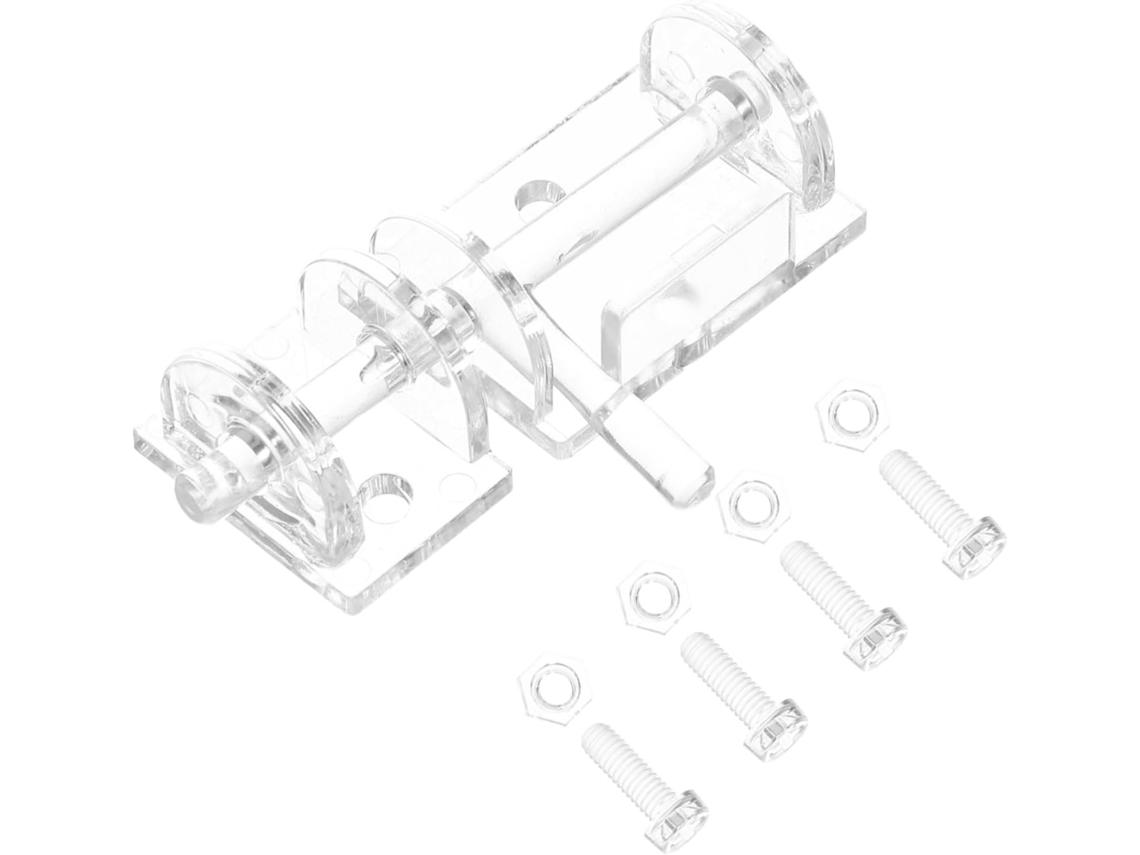 Tehaux Fecho De Porta Em Acrílico Transparente, Autoadesivo, Armários, Ideal Segurança Residencial E Fácil