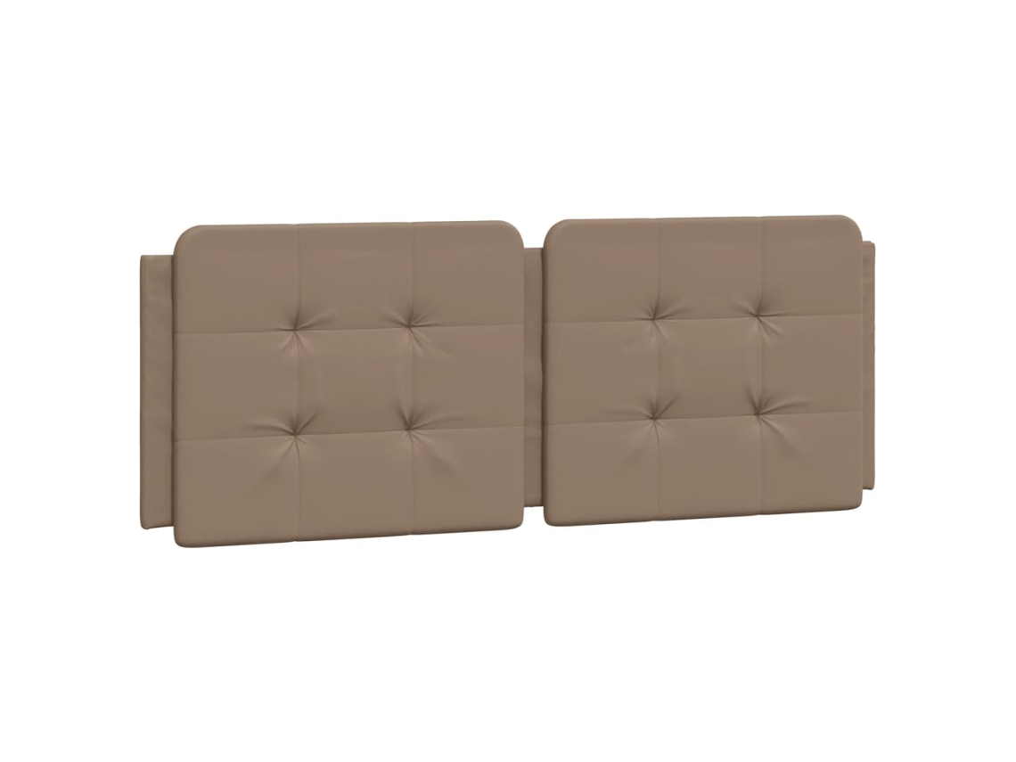 Headboard Cushion, Headboard Cushions Vidaxl Marrom Couro Artificial (120 Cm)