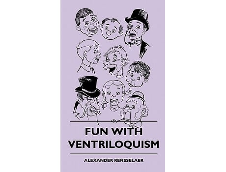 Livro Fun with Ventriloquism de Alexander Rensselaer (Inglês)