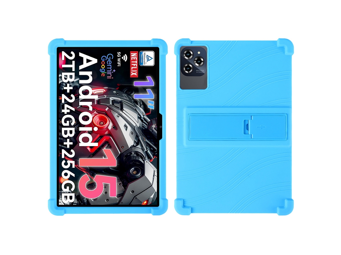 Capa Para Tabwee W90/t90 11 Polegadas Com Suporte Resistente A Impactos Henten Home Azul-celeste