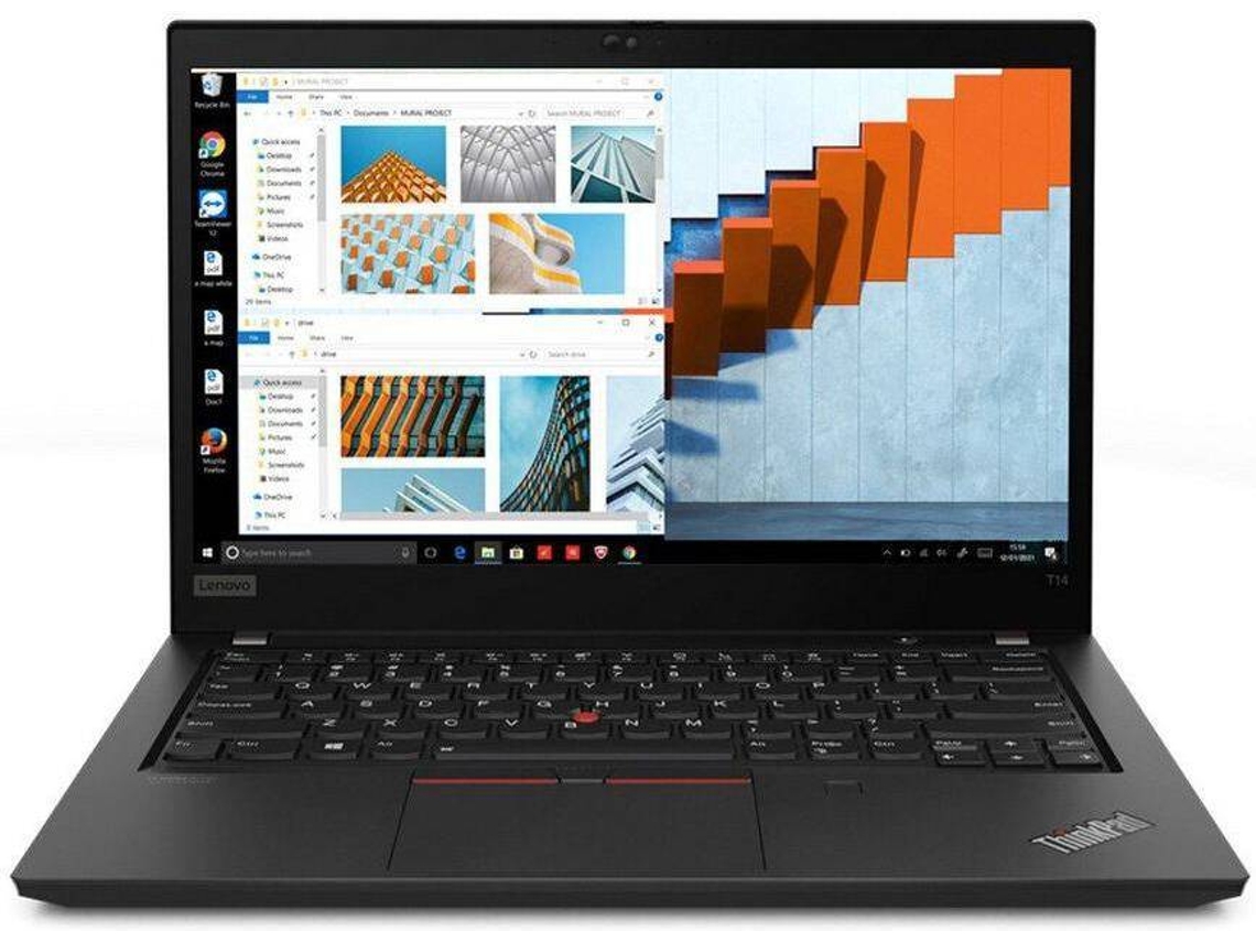 Laptop Lenovo Thinkpad T14 G2 I5 1135g7, 16 GB, SSD de 256 GB, 14FHD, Espanhol (Recondicionado Marcas Mínimas)