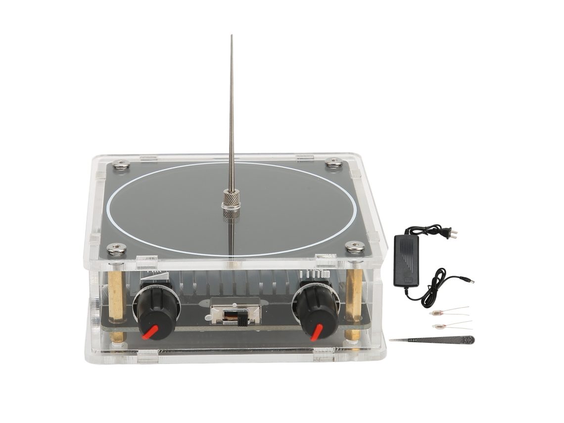 Aetheria kit de Bobina Musical Bluetooth com Gerador de Arco Elétrico para Experimentos de Transmissão Sem Fio 100‑240v Plug Us