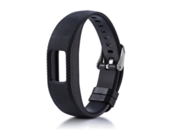 Pulseira de Silicone Compatível com Garmin Vivofit 4, Textura Integrada, Substituição CHABERLU