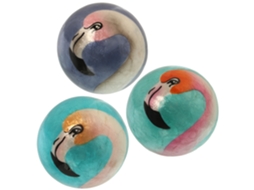 Conjunto de 3 Bolas com Vrias Cores DRW 10 cm