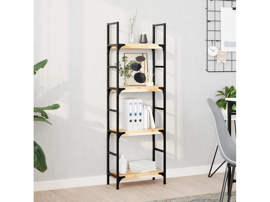 Vidaxl Prateleiras Flutuantes 2pcs 60x20x4cm Acácia Maciça Não Tratada