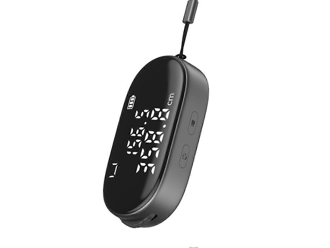 Q2 Nova Fita Métrica Digital Tipo C Tela Lcd Recarregável Régua Elétrica 99m Mini Medidor De Distância Ferramenta De Medição Well Slowmoose