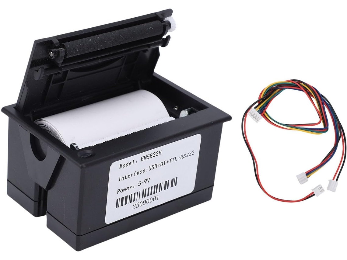 Impressora Térmica Integrada De Recibos, De Grande Largura, Com Interface