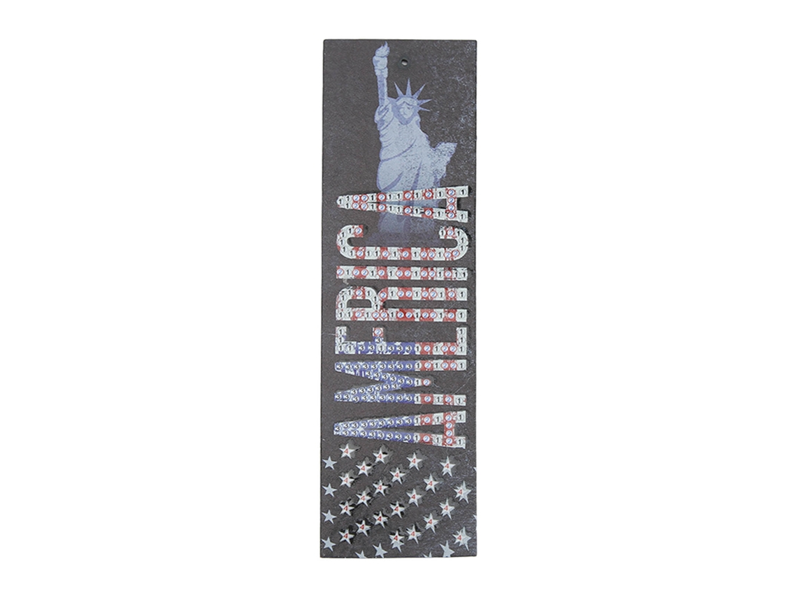 Kit De Marcadores De Libro De Arte Diamante Patrón Americano Diy Impermeable Con Borla Para Manualidades