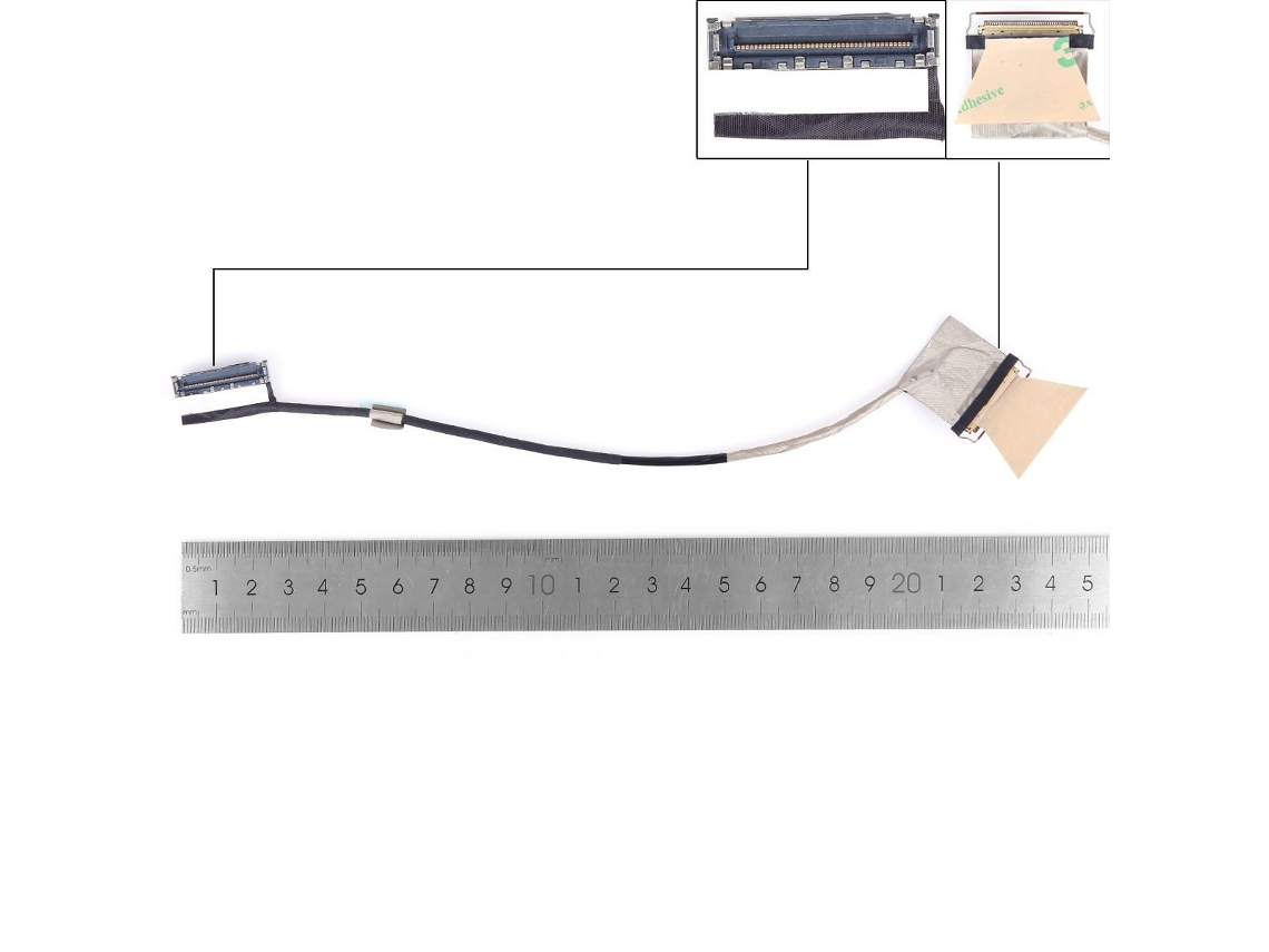 Tela LCD/LED FHD de 40 pinos e 250 nits para HP 840 G7 e 845 G7. Compatível com 6017b1371401