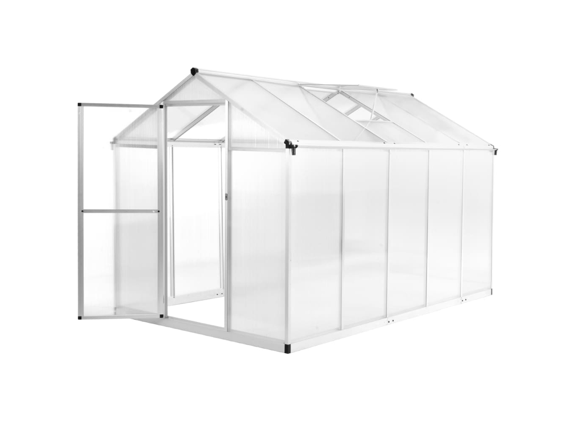 Greenhouse, Greenhouses Vidaxl Transparente Policarbonato (302 X 190 X 195 Cm)