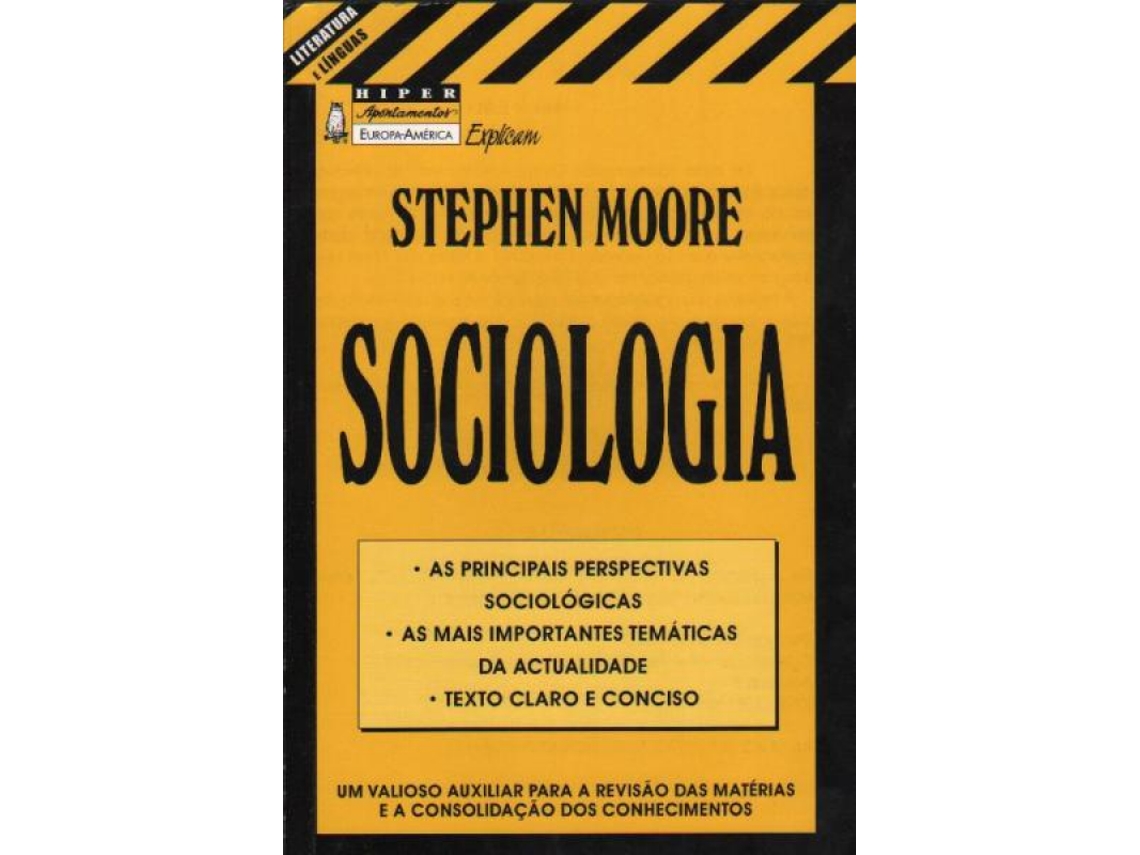 Livro Sociologia de Stephen Moore .