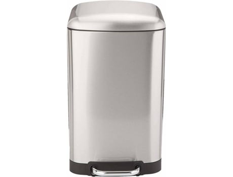 Caixote do Lixo KITCHEN MOVE (Cinzento - Aço Inoxidável - 30 L)