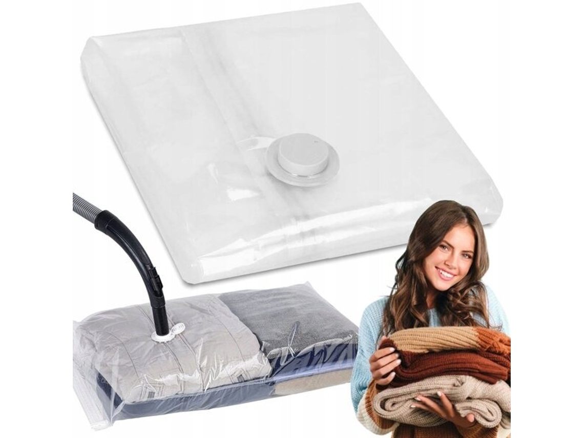 Lurelia Sacos De Arrumação A Vácuo Para Roupa E Roupa De Cama, 70x100 Cm, 70 X 100 Cm, 100 Cm, Transparente