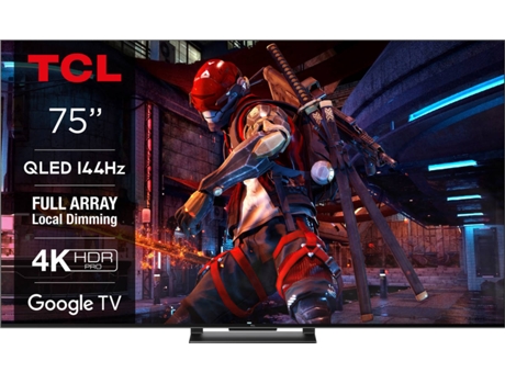 TV TCL 75C745(QLED - 4K Ultra HD - 75'' - 189 cm - Smart TV)