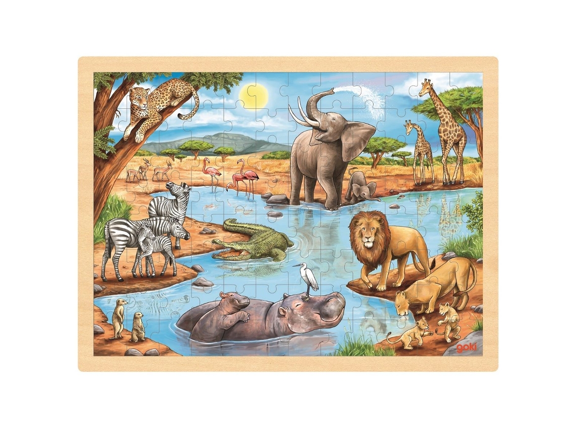 Puzzle African Savannah GOKI (Idade minima recomendada: 6 anos)