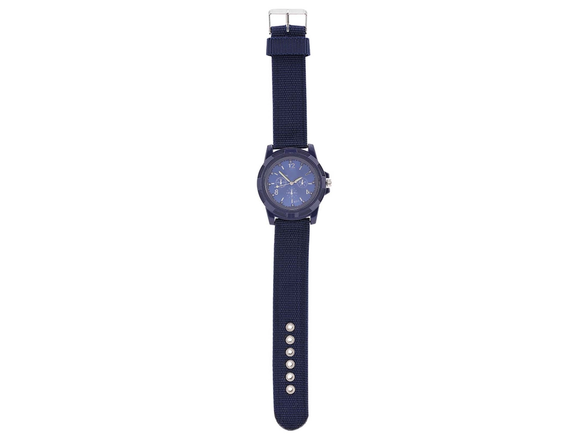 Relógio de Pulso Militar Analógico Elétrico Azul