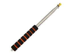 Polo De Bandeira Telescópica Portátil Windsock Pointer, Polo De Bandeira Leve Portátil Extensível Com Alça De Esponja Macia Anti Deslizante Estrutura