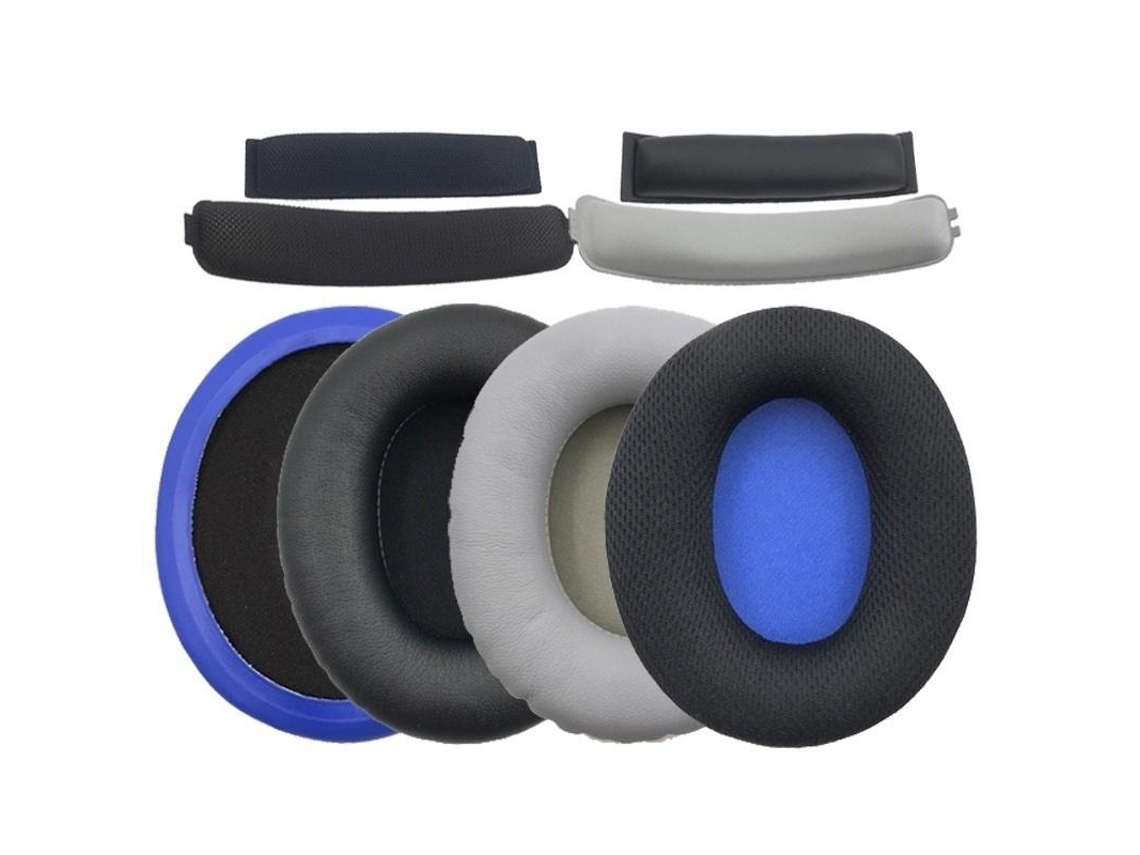 Almofadas Auriculares / Almofadas De Faixa De Cabeça Para Kingston Hyperx 7.1 Pc Brilvibera