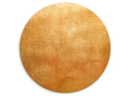 O Quadro Ferro - Ferrugem - Ouro - Metal - Luxo 150x150 Cm