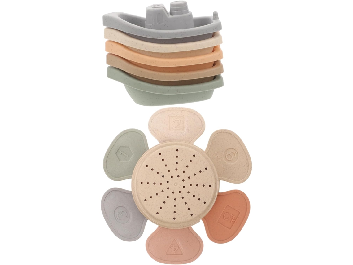 Conjunto de Brinquedos de Banho de Plástico Coloridos para Crianças Pequenas, CHABERLU