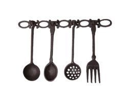 1Pcs Ganchos de Parede de Ferro Fundido Decorativos ALLINLESS