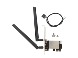 Placa Adaptadora De Cartão De Rede Sem Fio M.2 Ngff Para Pci E Para Controlador De Rede Intel 9260/ax200/7260ac
