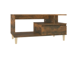 Coffee Table, Coffee Tables Vidaxl Marrom Madeira Processada (n/a)