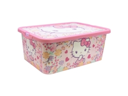 Caixa De Arrumação Hello Kitty 13 Litros 03365