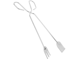 Pinça Longa De Ferro Baluue Para Churrasco E Fogueira Ao Ar Livre, Resistente E Segura, Ideal Para Camping, Culinária E