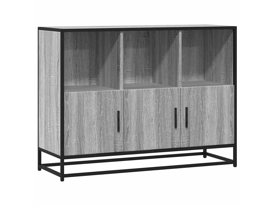 Sideboard, Sideboards Vidaxl Cinzeto Madeira Processada (n/a)