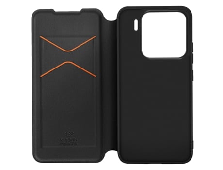 Xfm Capa Para Xiaomi 15 Flip Porta-cartões Com Alça Preto