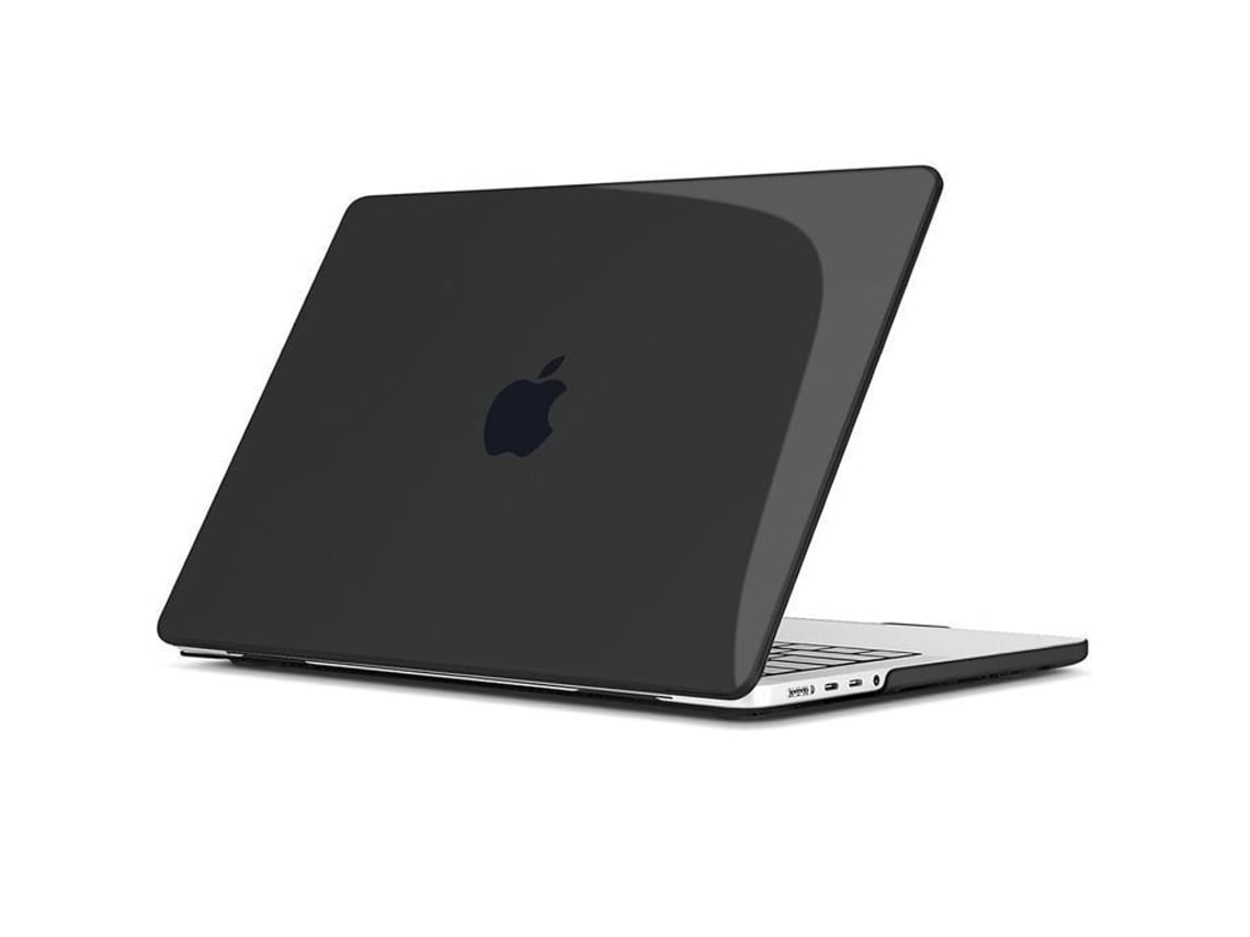 Capa Protetora - E.f.connection - Para Macbook Air De 15 Polegadas - Resistente A Impactos - Policarbonato Antiderrapante - Preta