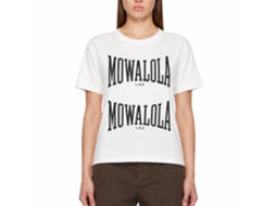 Mowalola Double Sweat T-shirts Tees White Size:xxxl