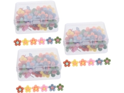 Operitacx Conjunto De 90 Tachinhas Decorativas Em Formato Flor Para
