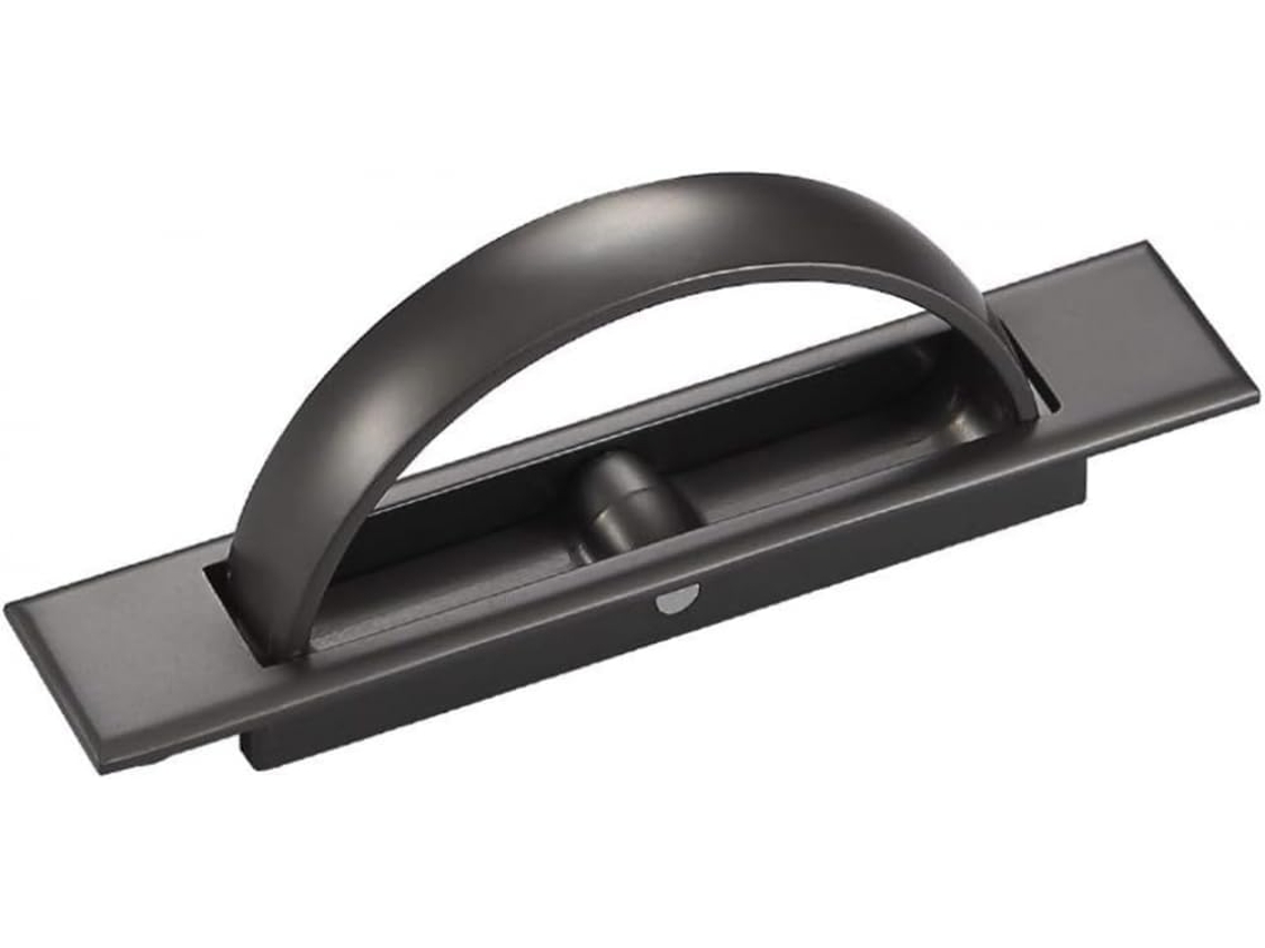 Puxador Giratório Para Gaveta, Semicircular, Simples, Invisível, Embutido, Para Porta