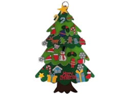 Kit De Árvore De Natal De Feltro Faça Você Mesmo Com 100 Cm De Comprimento E Enfeites Para Crianças No Natal Olysi Shop