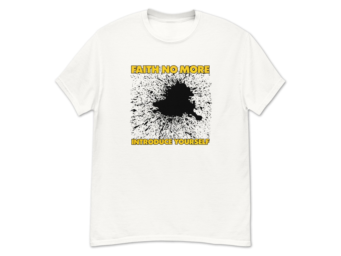 Faith no More Fnm Introduce Yourself Tee ROCKINSTONE Size:m