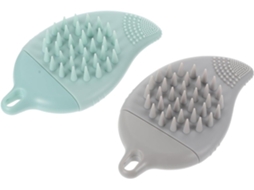 Lurelia Acessório De Duche Com Escova De Banho Para Bebé, Massagem Suave E Portátil, Uso Diário Essencial