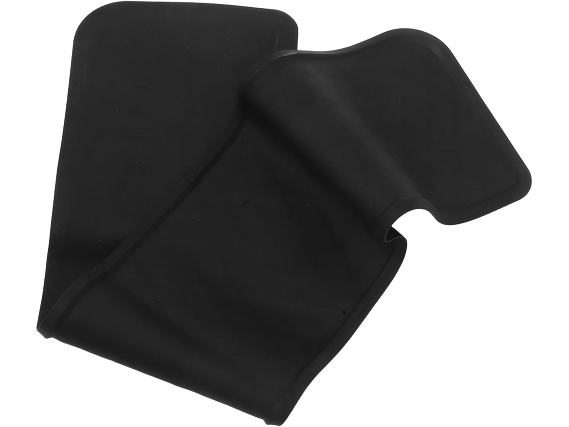 Tapete de silicone antiderrapante para bandeja de gordura em geleiras, fácil de limpar e protege o piso.