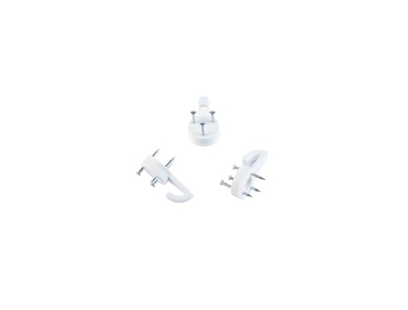 Hang Easy Hanstik Branco 3 Pontas Blister (4 Unidades)