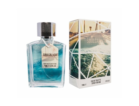 California Eau de Toilette Spray para Homens 75Ml Azul SOULCAL & CO