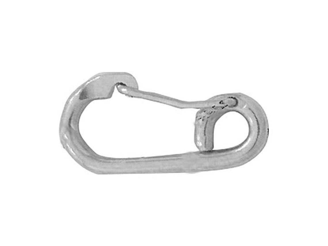 Trava Angular de Pressão de Mola Inox 316 Angled Latch Prateado 6 Mmlalizas