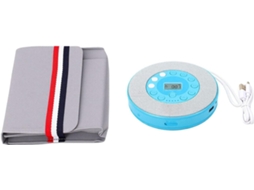 Topiky Leitor Cd Portátil Com Alto-falantes, De Pessoal Recarregável Para Carro, Gravação Em Pen Drives Usb