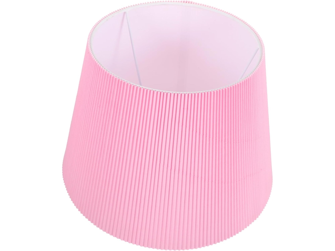 Cúpula de Tecido Rosa para Luminária de Mesa e de Chão, Fácil Instalação e Construção Robusta. SFUSHOS