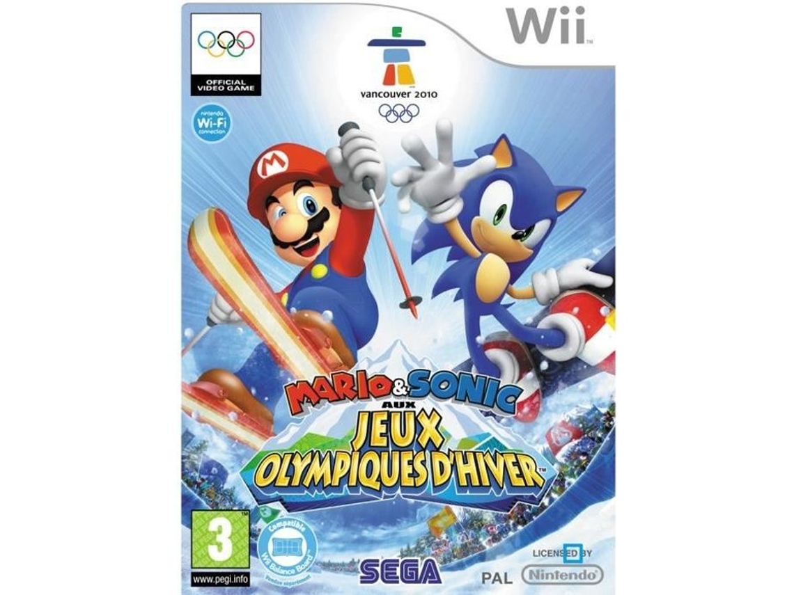 Mario & Sonic Nas Olimpíadas de Inverno / Jogo Wii