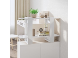 Vidaxl Estante/divisória 80x30x51 Cm Branco Brilhante